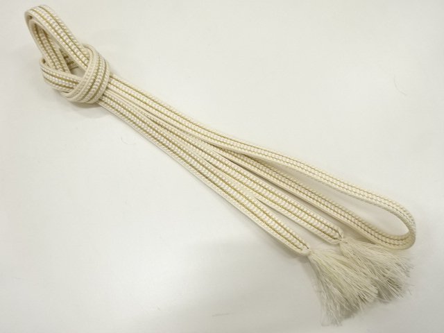 JAPANESE KIMONO / HAND-TIED OBIJIME CORD
